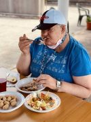 Garagardotegiko menua goiko terrazan Garagardotegiko menua goiko terrazan
