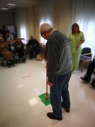 Euskera y euskal jokoak, de la mano en la Residencia Txurdinagabarri Dia del Euskera en la Residencia de mayores Txurdinagabarri de Bilbao