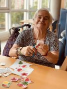 Fiesta tropical en Txurdinagabarri FIesta tropical en la Residencia de la tercera edad Txurdinagabarri