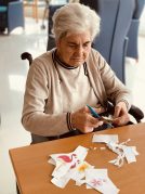 Fiesta tropical en Txurdinagabarri FIesta tropical en la Residencia de la tercera edad Txurdinagabarri