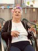 Fiesta tropical en Txurdinagabarri FIesta tropical en la Residencia de la tercera edad Txurdinagabarri