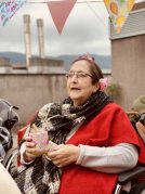 Fiesta tropical en Txurdinagabarri FIesta tropical en la Residencia de la tercera edad Txurdinagabarri