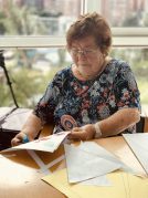 Fiesta tropical en Txurdinagabarri FIesta tropical en la Residencia de la tercera edad Txurdinagabarri