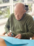 Fiesta tropical en Txurdinagabarri FIesta tropical en la Residencia de la tercera edad Txurdinagabarri