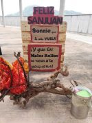 Sanjoanak Txurdinagabarriko goiko terrazan Sanjoanak Txurdinagabarriko goiko terrazan