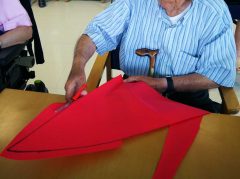 San Fermín 2019 en la Residencia mayores Txurdinagabarri de Bilbao