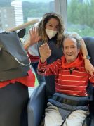 El encierro vuelve a recorrer Txurdinagabarri San Fermín 2021 en la Residencia de mayores Txurdinagabarri