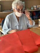 El encierro vuelve a recorrer Txurdinagabarri San Fermín 2021 en la Residencia de mayores Txurdinagabarri