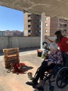 San Joan jaia Txurdinagabarri Egoitzan Fiesta de San Juan en la Residencia de mayores Txurdinagabarri