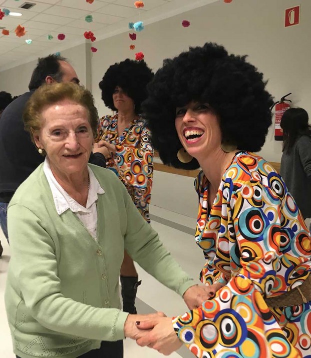 Doris Palao Dantza Konpainiak animatu du Txurdinagabarri Egoitza