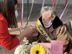 María, nueva centenaria en la Residencia Txurdinagabarri  width=