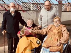 María, nueva centenaria en la Residencia Txurdinagabarri  width=