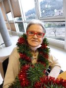 Gabonetako eskulanak eta dekorazioa Decoración de Navidad en la Residencia Txurdinagabarri