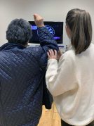 Despedimos con pena y por videollamada el programa intergeneracional Programa intergeneracional 2020 en la Residencia de mayores Txurdinagabarri