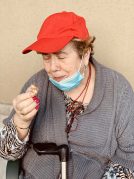 Erroskilak prestatzen dugu Txurdinagabarri Egoitzan Rosquillas por San Blas en la Residencia Txurdinagabarri