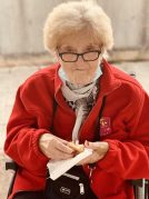 Erroskilak prestatzen dugu Txurdinagabarri Egoitzan Rosquillas por San Blas en la Residencia Txurdinagabarri