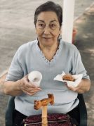 Erroskilak prestatzen dugu Txurdinagabarri Egoitzan Rosquillas por San Blas en la Residencia Txurdinagabarri
