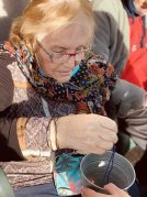Erroskilak prestatzen dugu Txurdinagabarri Egoitzan Rosquillas por San Blas en la Residencia Txurdinagabarri