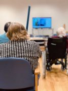 Santa Ageda Berriotxoa Ikastetxearekin ospatzen bideodei bitartez 2021ko Santa Ageda Txurdinagabarrin