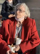 Txitxiburduntzia ganbarako terrazan Txitxiburduntzi en la Residencia Txurdinagabarri