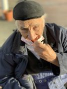 Txitxiburduntzia ganbarako terrazan Txitxiburduntzi en la Residencia Txurdinagabarri