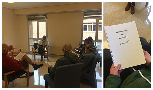 Gure egonaldi luzeko unitateetako pazienteek tertulia literario dialogikoetan parte hartzen dute