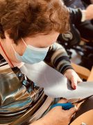 Gau Beltza - Santu Guztien Egunean primeran pasatu genuen Halloween y Todos los Santos en la Residencia Txurdinagabarri