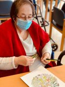 Gau Beltza - Santu Guztien Egunean primeran pasatu genuen Halloween y Todos los Santos en la Residencia Txurdinagabarri