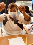 Gau Beltza - Santu Guztien Egunean primeran pasatu genuen Halloween y Todos los Santos en la Residencia Txurdinagabarri