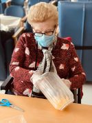 Gau Beltza - Santu Guztien Egunean primeran pasatu genuen Halloween y Todos los Santos en la Residencia Txurdinagabarri