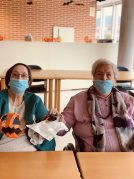 Gau Beltza - Santu Guztien Egunean primeran pasatu genuen Halloween y Todos los Santos en la Residencia Txurdinagabarri