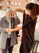 Gau Beltza - Santu Guztien Egunean primeran pasatu genuen Halloween y Todos los Santos en la Residencia Txurdinagabarri