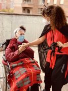 Gau Beltza - Santu Guztien Egunean primeran pasatu genuen Halloween y Todos los Santos en la Residencia Txurdinagabarri