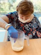 Gau Beltza - Santu Guztien Egunean primeran pasatu genuen Halloween y Todos los Santos en la Residencia Txurdinagabarri