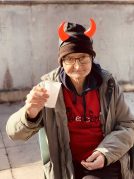 Gau Beltza - Santu Guztien Egunean primeran pasatu genuen Halloween y Todos los Santos en la Residencia Txurdinagabarri