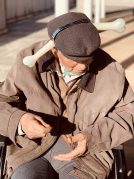 Gau Beltza - Santu Guztien Egunean primeran pasatu genuen Halloween y Todos los Santos en la Residencia Txurdinagabarri