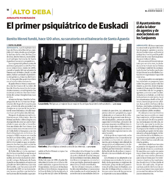 120 años cuidando a las personas que más lo necesitan