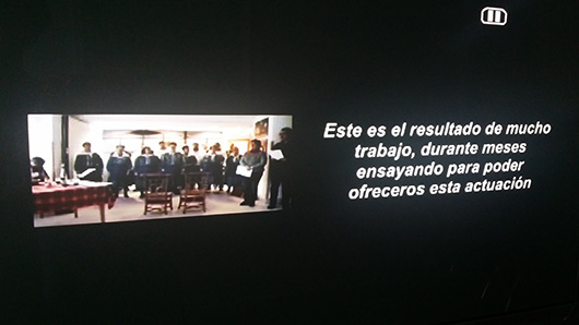 Beasaingo EPZko erabiltzaileek badute 'El Caserío' lanaren antzezlana bideoan Beasaingo EPZko erabiltzaileek badute 'El Caserío' lanaren antzezlana bideoan