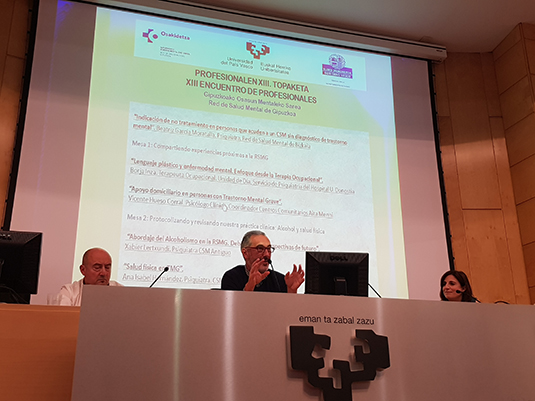 Aita Mennik gaixotasun mentala duten pertsonei emandako etxeko arreta, Gipuzkoako Osasun Mentaleko Sarearen XIII. Topaketan