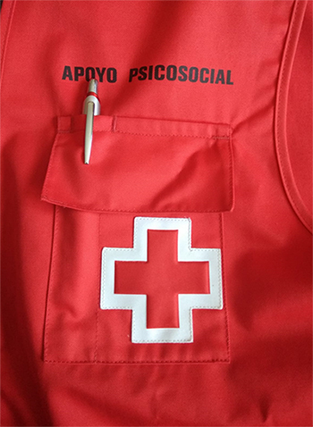 Formamos en primeros auxilios psicológicos a integrantes del ERIE de Cruz Roja Formamos en primeros auxilios psicológicos a integrantes del ERIE de Cruz Roja