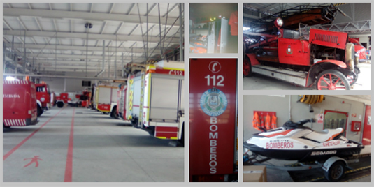 Salida al Parque de Bomberos desde el CRPS Maldatxo Salida al Parque de Bomberos desde el CRPS Maldatxo