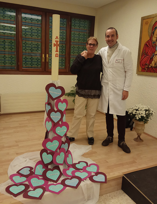 Hainbat eukaristia ospatu ditugu aurten gure zentroetan hil diren lagunen alde Hainbat eukaristia ospatu ditugu aurten gure zentroetan hil diren lagunen alde