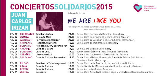 Cientos de personas colaboran generosamente en los conciertos solidarios