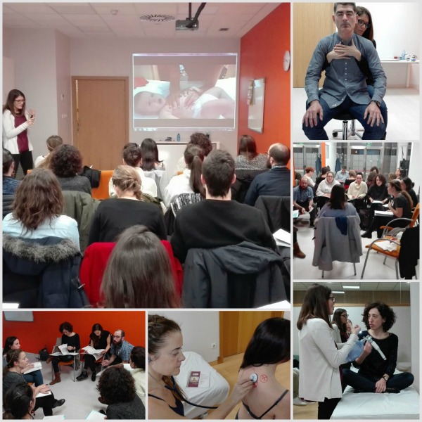 "Arnas fisoterapia Pediatrian", ikastaro berezia eta oso parte hartzailea fisioterapia-respiratoria 2