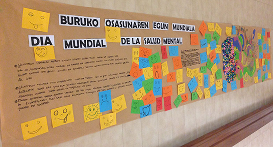 El Hospital Aita Menni y sus dispositivos comunitarios celebran el Día Mundial de la Salud Mental