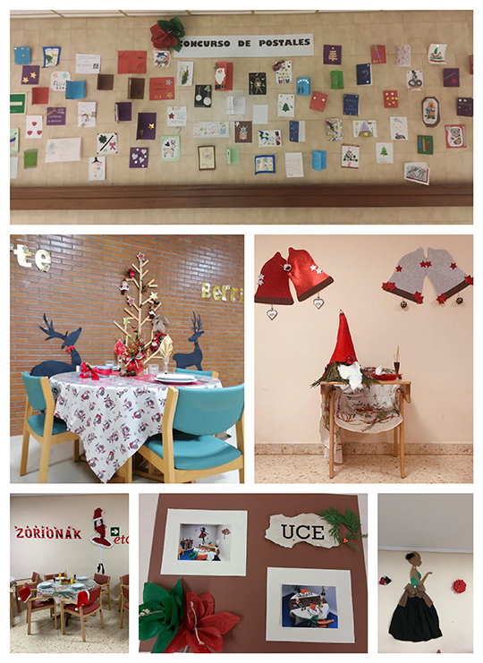 Villancicos, sorteos, concursos, regalos, postales de Navidad, luces... inundan el hospital Villancicos, sorteos, concursos, regalos, postales de Navidad, luces... inundan el hospital