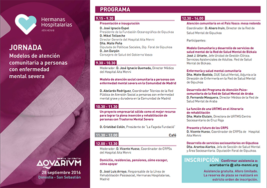 Modelos de atención comunitaria a personas con enfermedad mental severa