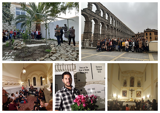 Gure erakundea sortu zen leku historikoak bisitatu ditugu