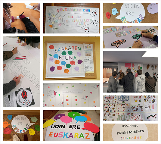 Aita Mennik bat egin du 2021eko Euskararen Egunarekin Aita Mennik bat egin du 2021eko Euskararen Egunarekin