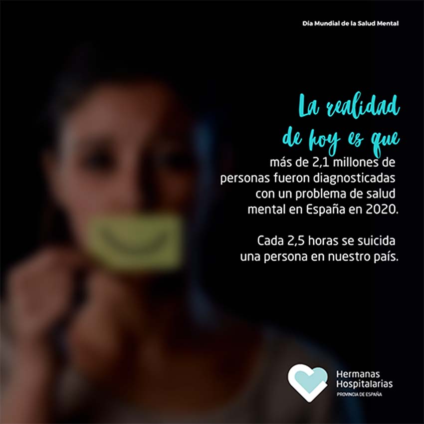 Imagen del Día de la Salud Mental en Hermanas Hospitalarias Aita Menni